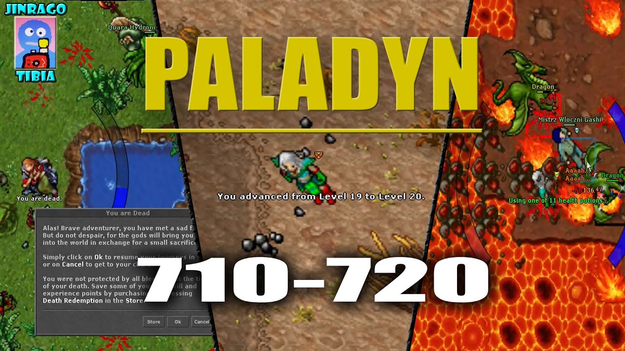 Tibia - Paladyn : Cukierkowa gorka i konie na betonie :) odc. 35 Nowa przygoda!