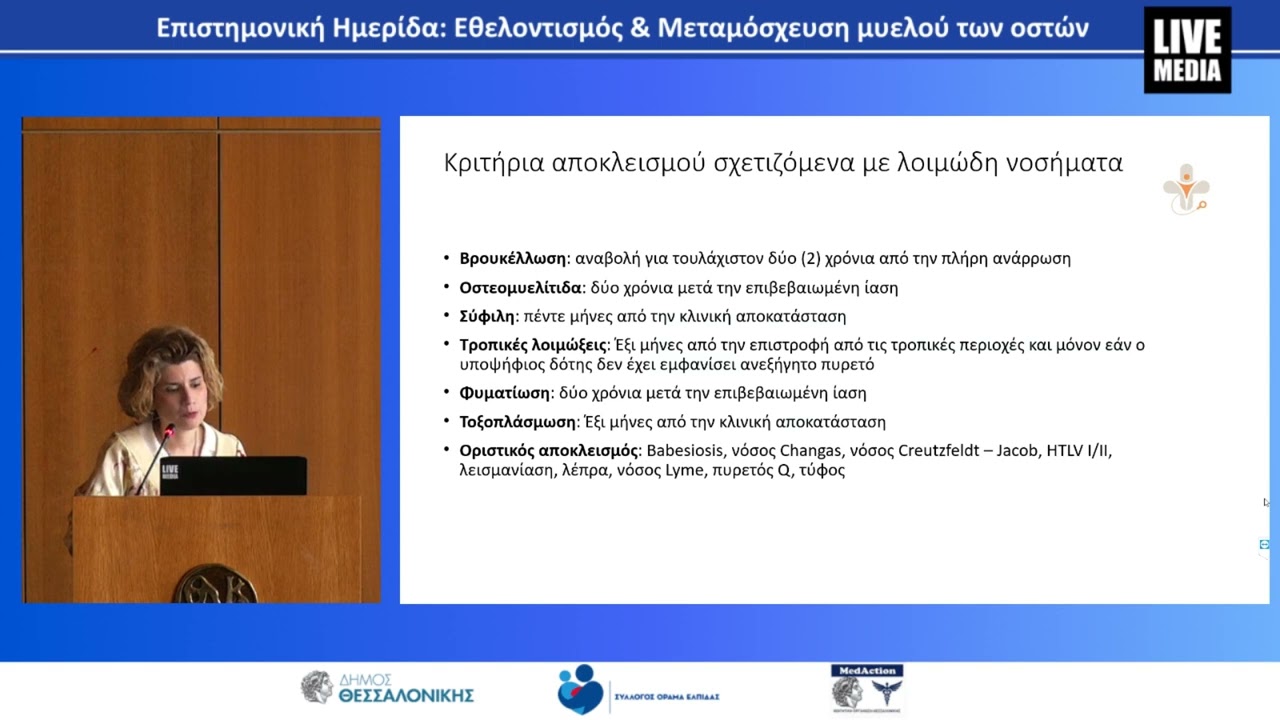 Ελένη Γαβριηλάκη, Μεταμόσχευση: ποτε και γιατί