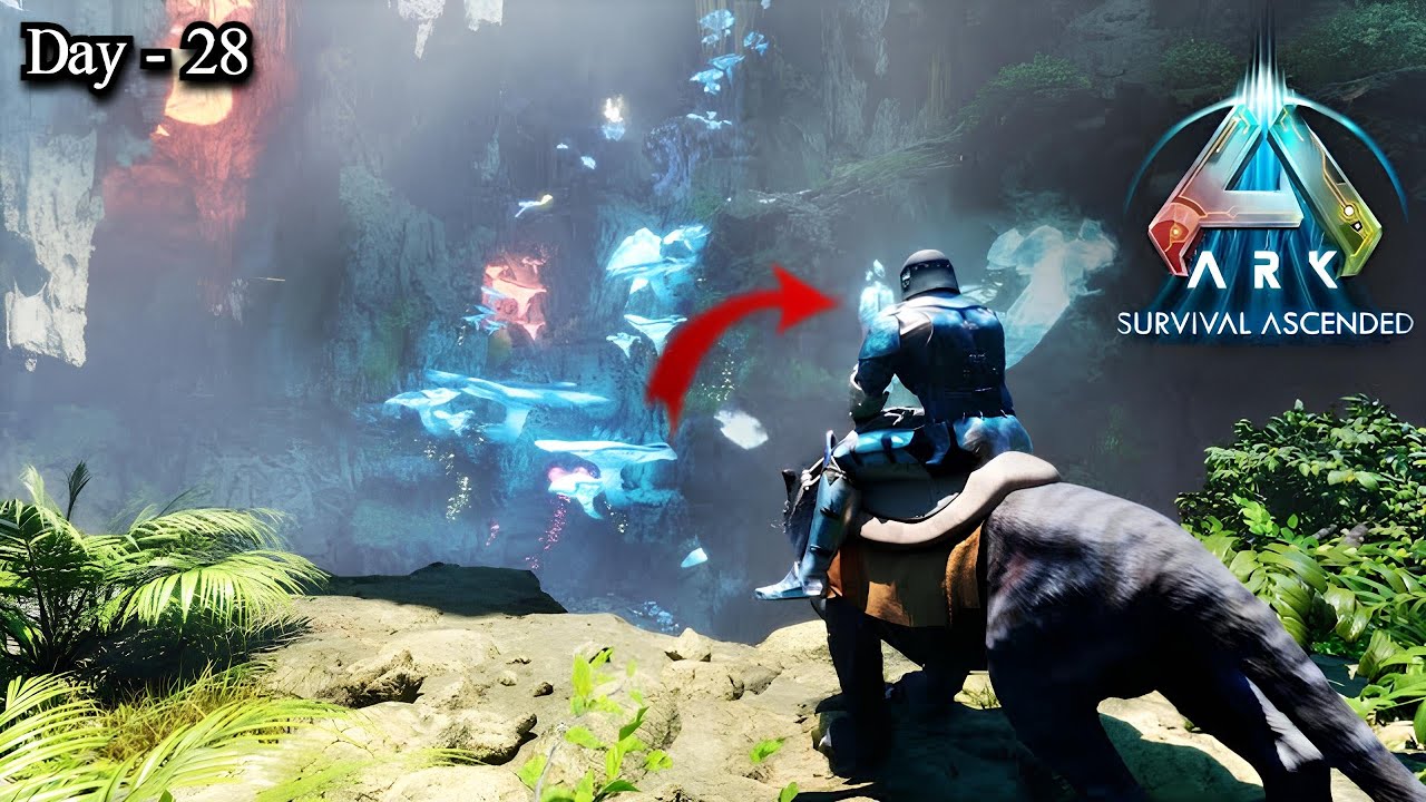 ဂူပျောက်ကြီးထဲမှ ပရဏခရီးသွား (Day-28) ARK: Survival Ascended | SMART On Live