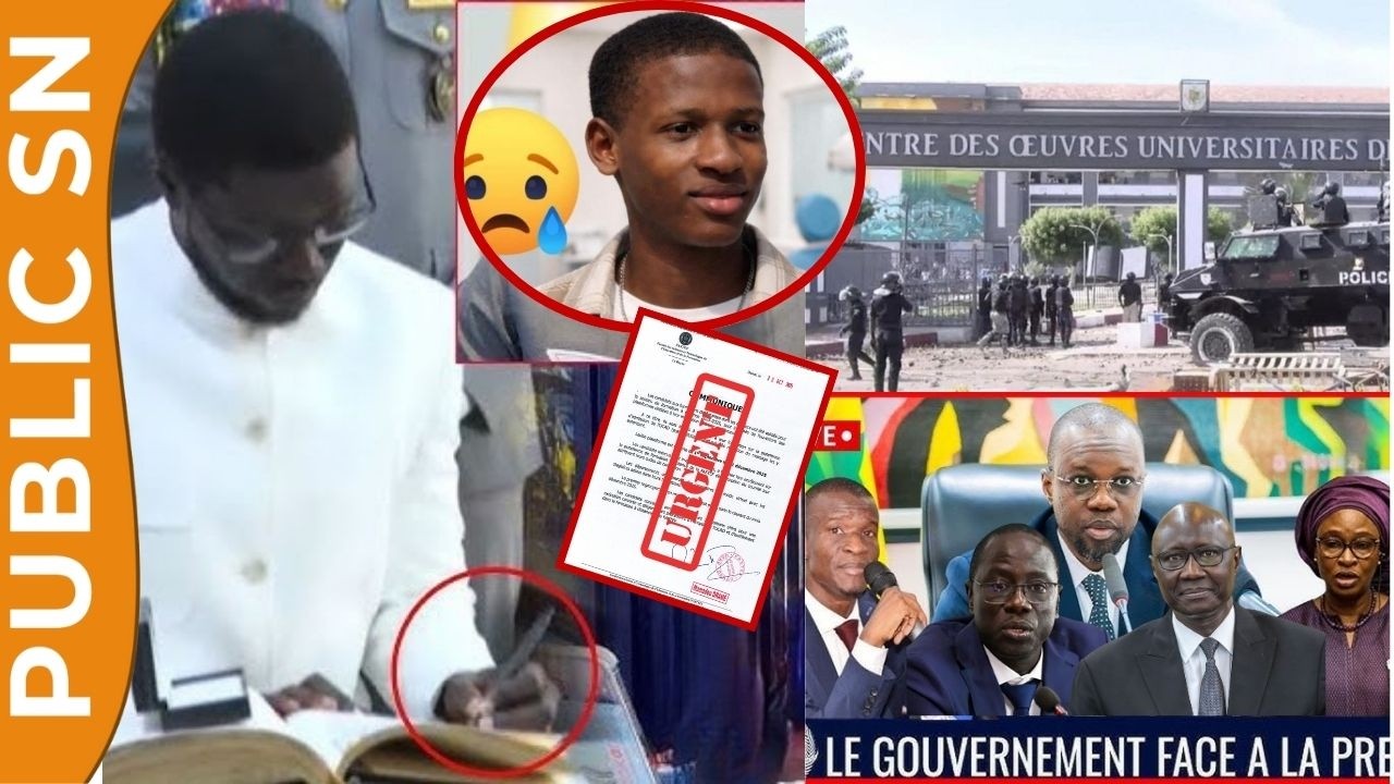 🚨Dernière minute : la décision est tombée pour le ministre Bamba Cissé, crise universitaire…