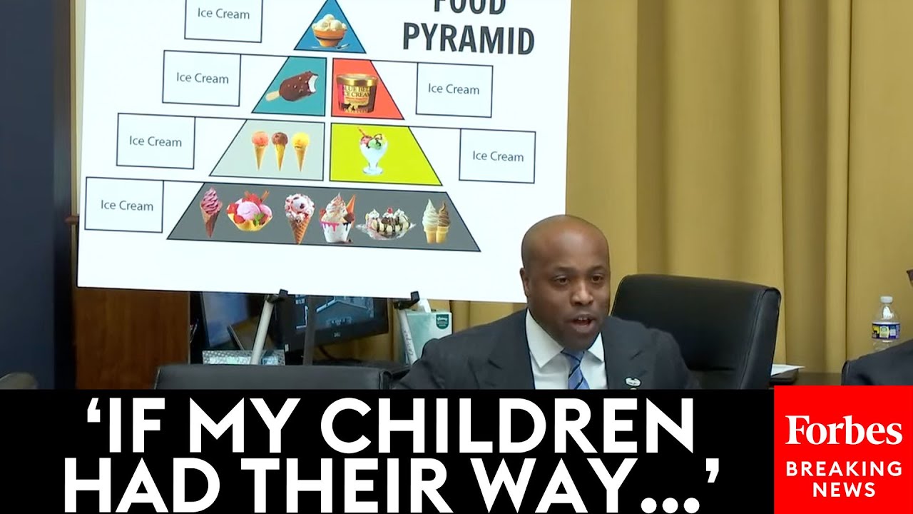 Wesley Hunt Shows His Kids' 'Food Pyramid' To Argue Against Gender Confirmation Surgery For Minors
