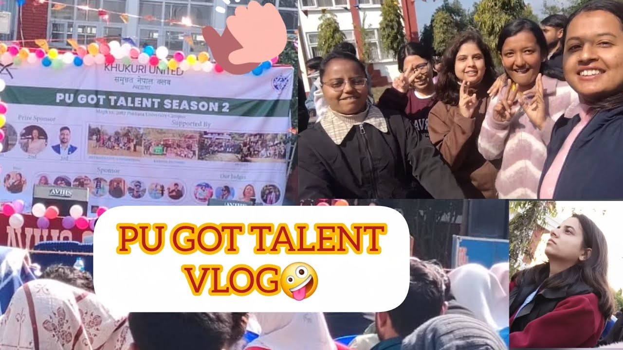 PU GOT TALENT VLOG//SEASON 2// ENJOYING THE BEST TIME WITH FRIENDS ❤️🩷🫶#friends #Pugottalent 