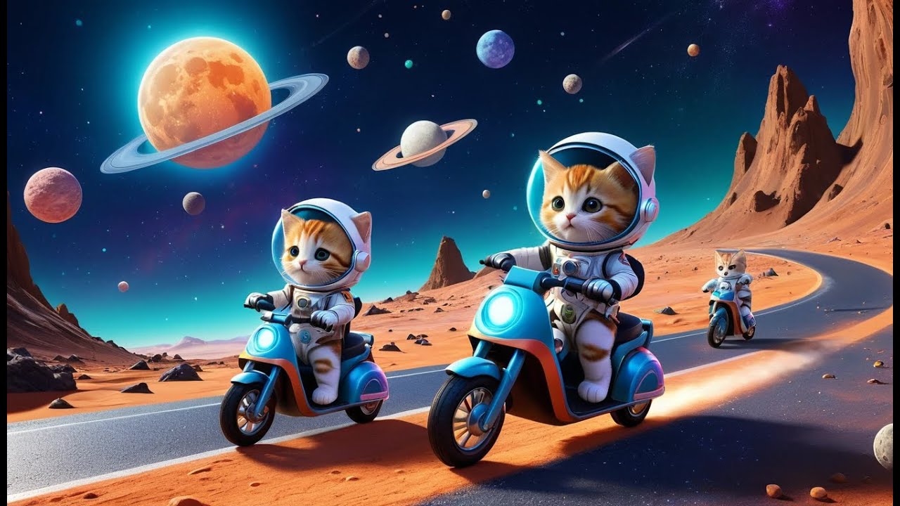 The Kittens on the Moon | A Fun, Imaginative Nursery Rhyme Song for Kids