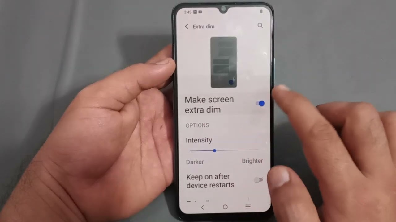Vivo y22 extra dim use Karen, how to use extra dim in Vivo mobile
