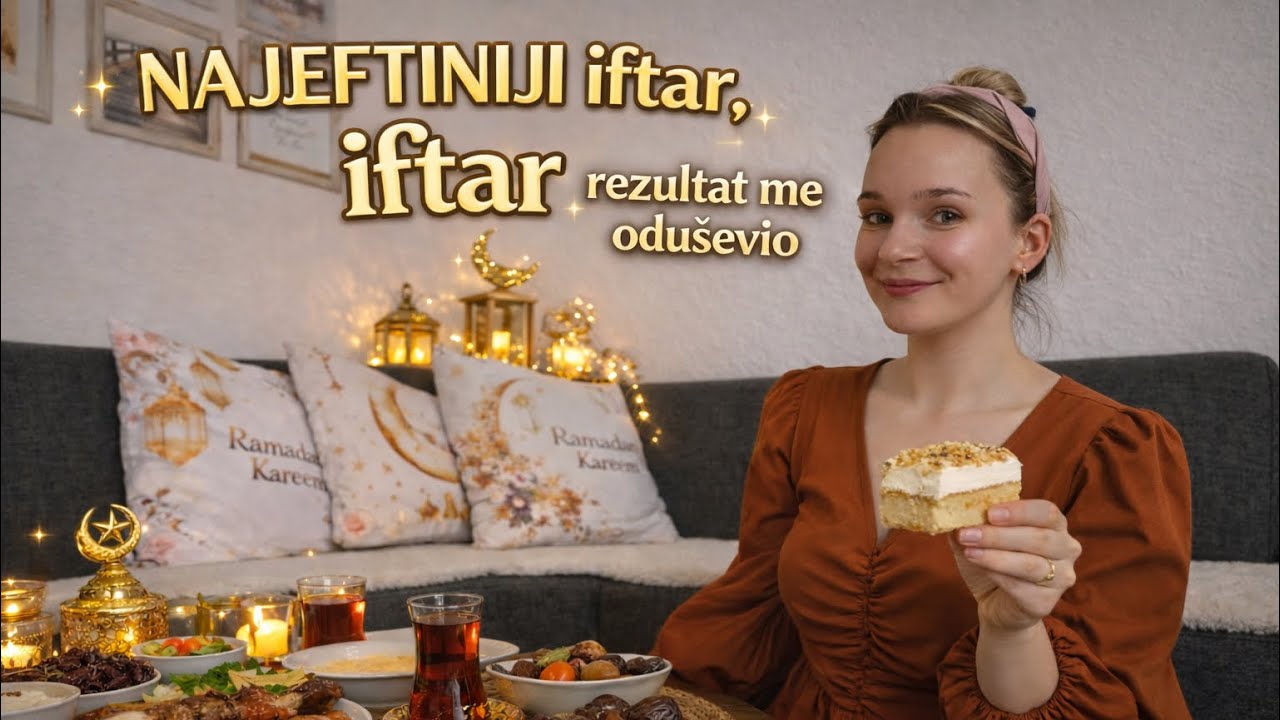 MNOGO ME ZABOLJELO I POVRIJEDILA ME JE🫨jeftini iftar za skromne ljude❤️