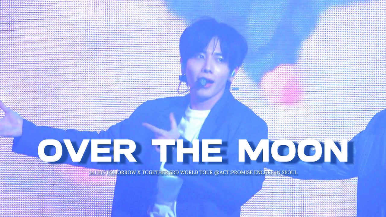 【4K FANCAM】241103 'OVER THE MOON' | @ ACT:PROMISE | TXT(투모로우바이투게더) | 태현 직캠 | TAEHYUN FOCUS
