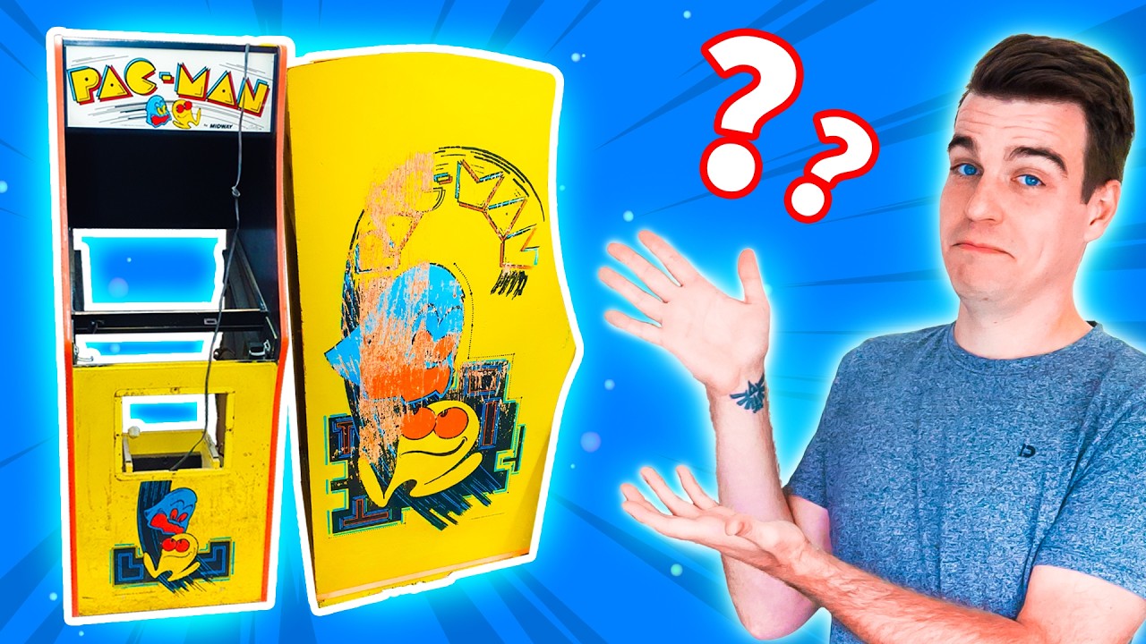 Can I Restore a Pac-Man Arcade from TWO Wrecked Cabinets?