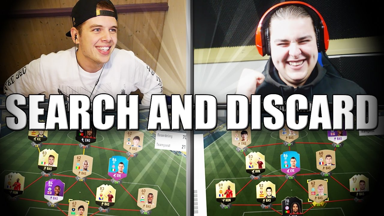 ENORM SPANNENDE SEARCH AND DISCARD VS FIFAZLATANNL!! FIFA 17 NEDERLANDS