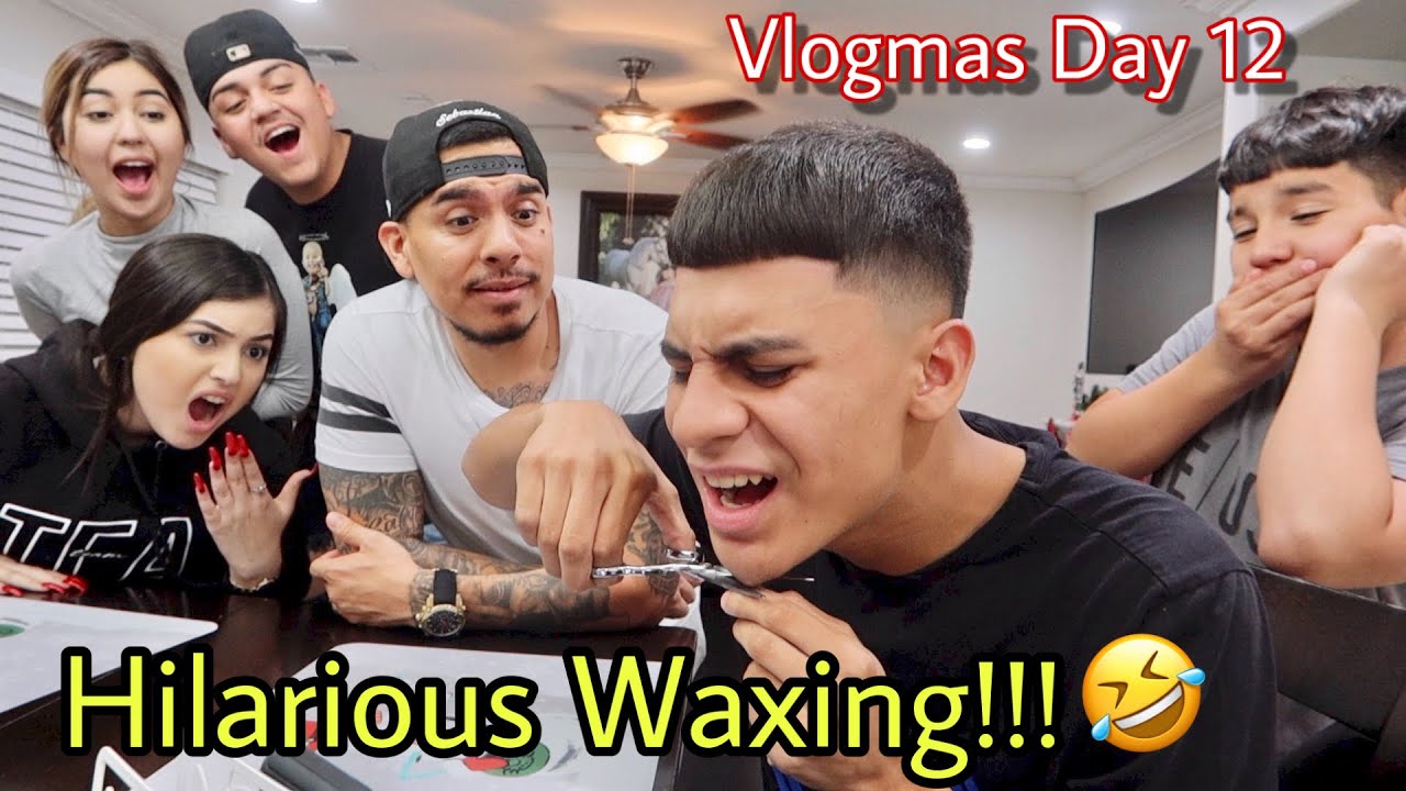 He Got Rid Of His 3 Hairs!!! Vlogmas Day 12