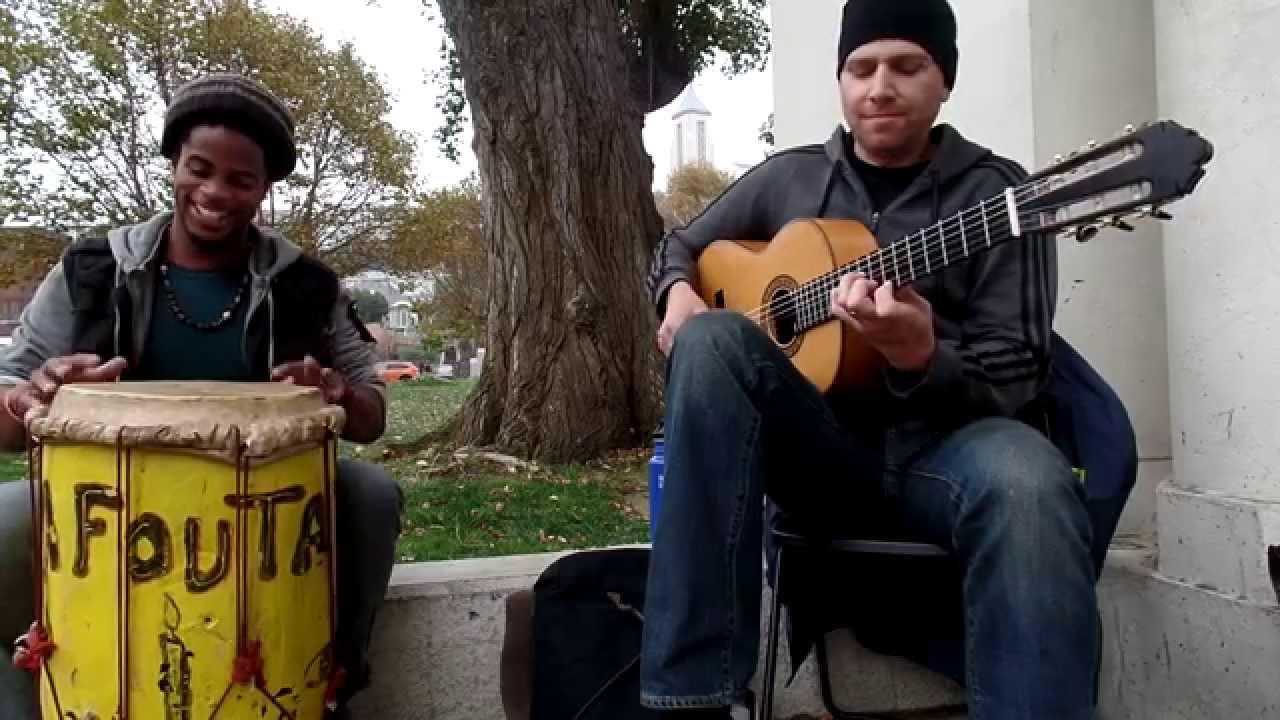 MUST SEE !!!| Flamenco & Haitian Drums| Jeff Pierre - Stephen Duros- Path of light