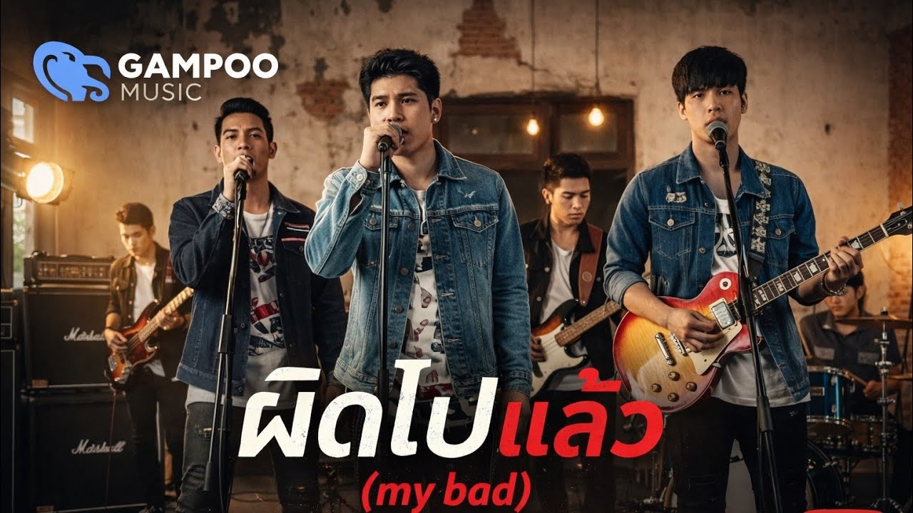 ผิดไปแล้ว (My Bad) | Pop Rock x Rap | ก้ามปูมิวสิค