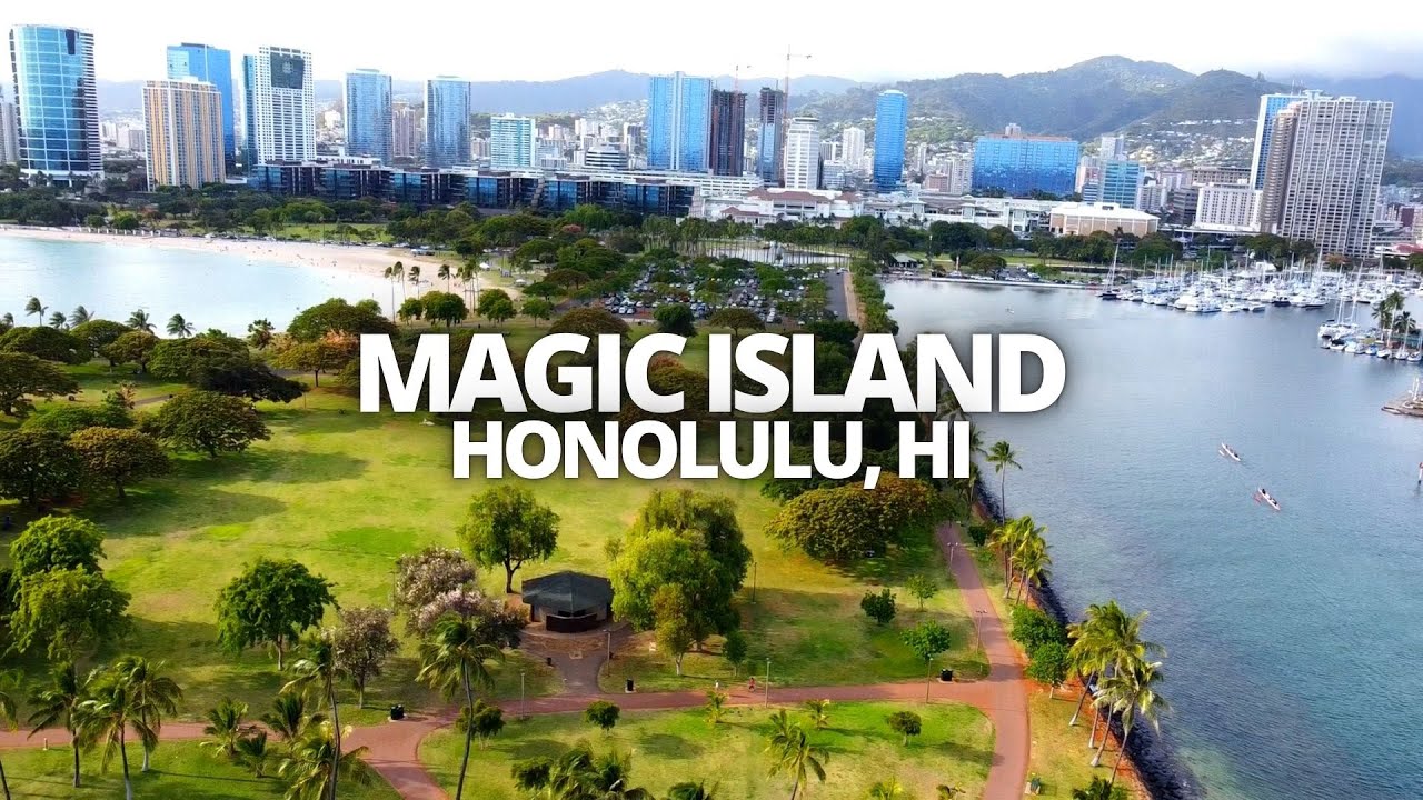 Exploring Magic Island in Ala Moana, Honolulu, Hawaii USA Walking Tour #magicisland #honolulu #oahu