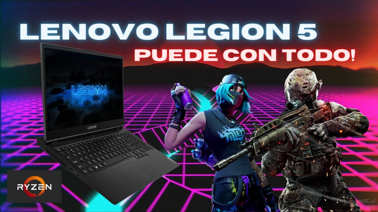 Lenovo Legion 5 AMD Ryzen - Review en Español