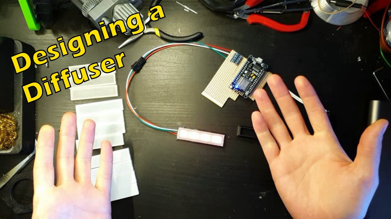 3D Printable Diffuser Experiments