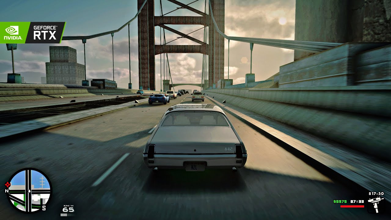 GTA San Andreas +99 модов, геймплей миссии 