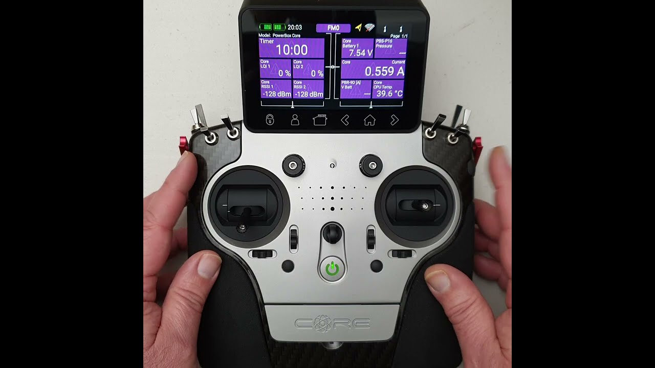 PowerBox Core Tx - Hardware Introduction