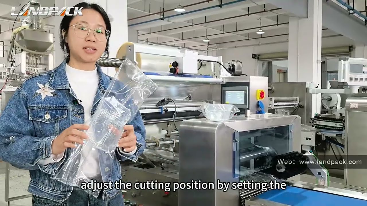 How to Adjust Wrong Cutting Position on Flow Pack Machine | Landpack After-Sales Guide