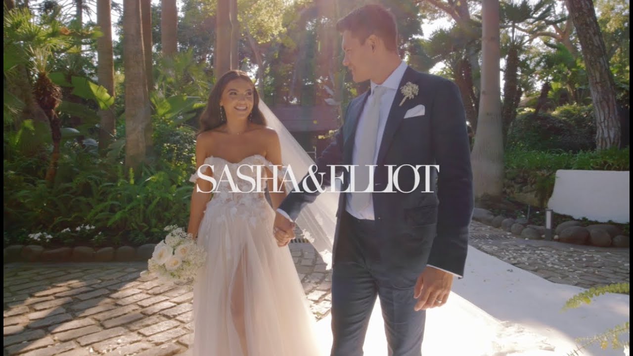 They had their DREAM WEDDING at Marbella Club Hotel, Spain.