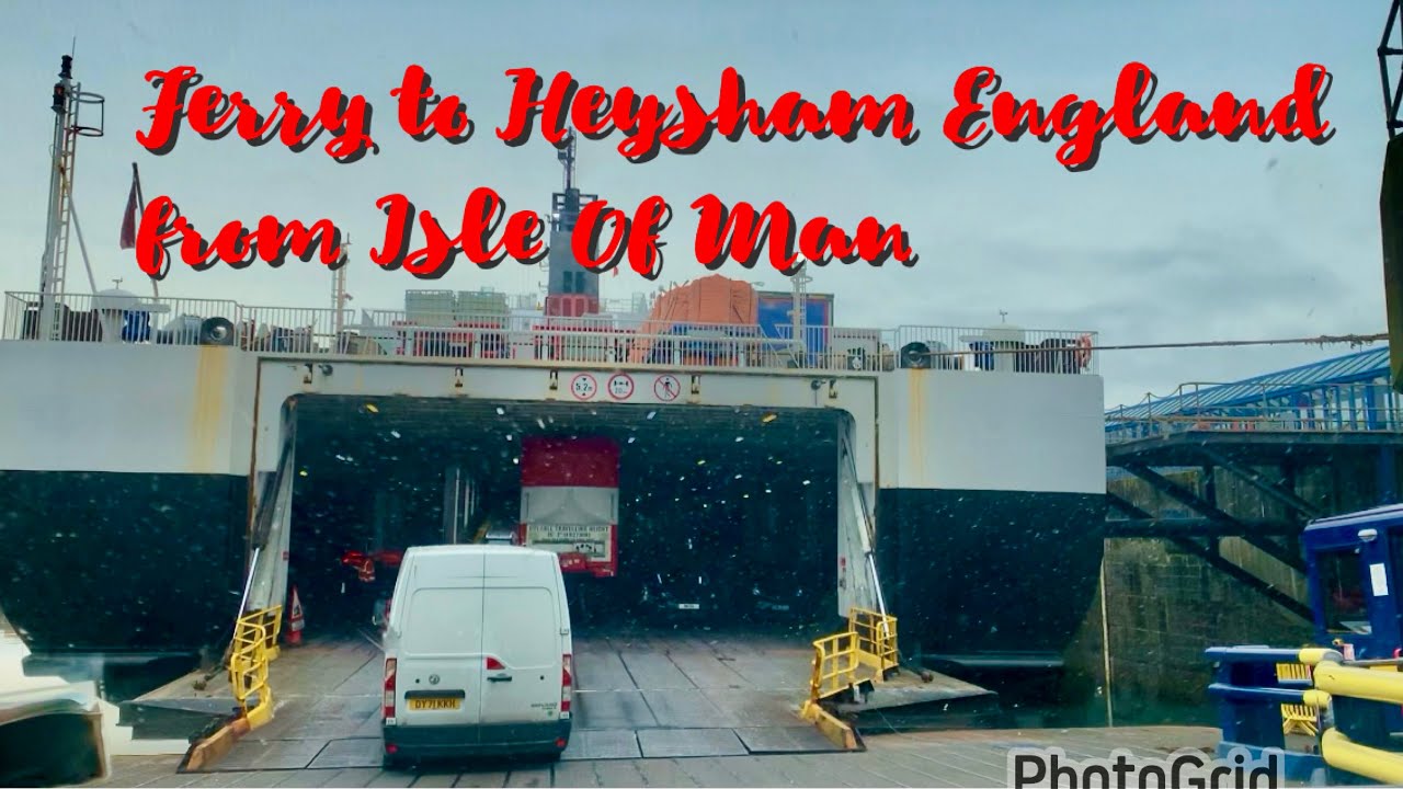 Ferry to Heysam from Isle of Man #travel #ferry