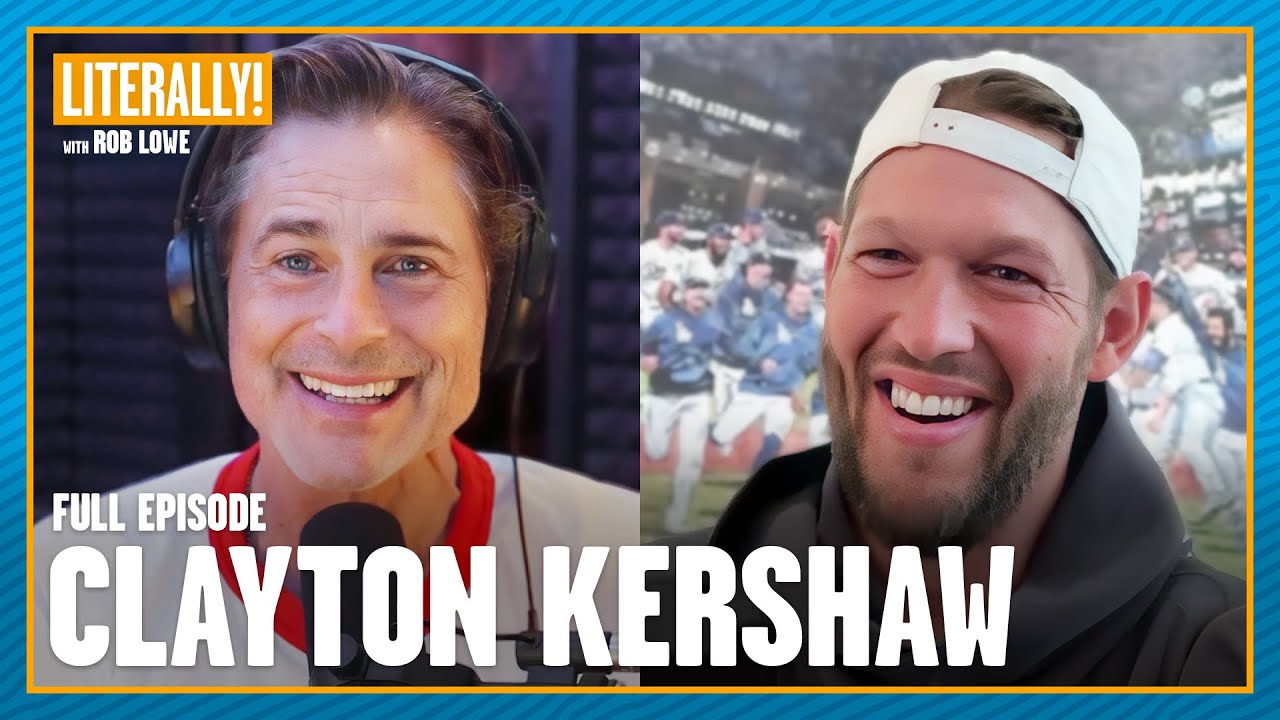 Clayton Kershaw (FULL EPISODE) | Literally! with Rob Lowe