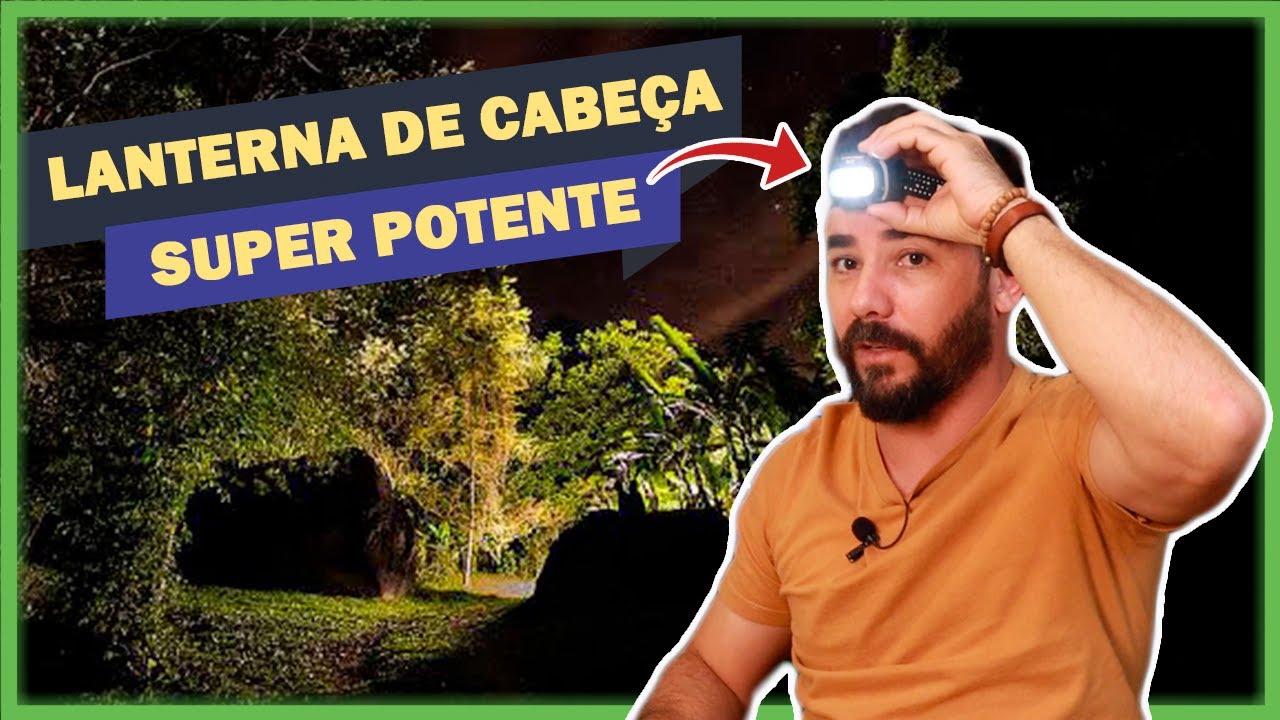 Review da Lanterna NU31, a melhor lanterna de cabeça que já tive - Deixa eu ver Ep. 127