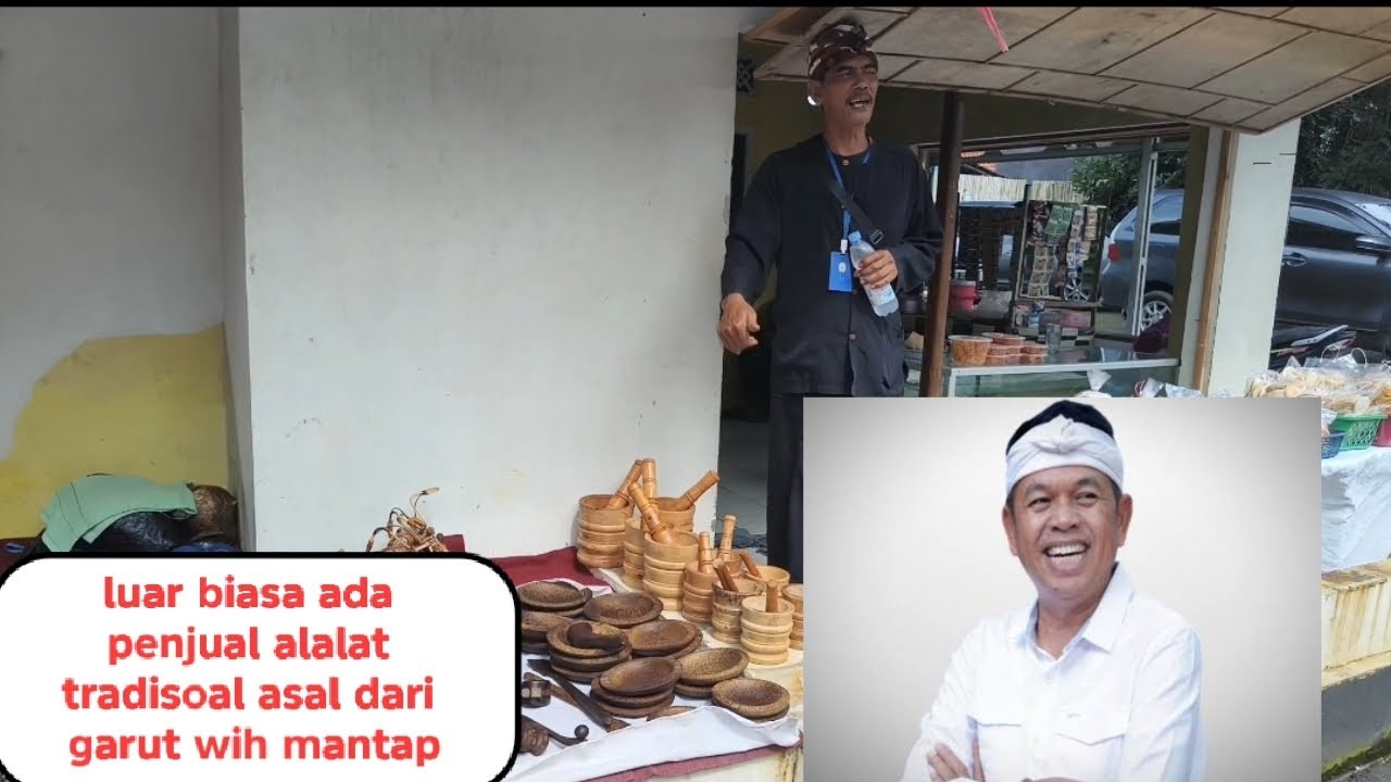 Luar biasa keren sekali penjual alat tradisonal asal dari garut #jawabaratistimewa #wisata 