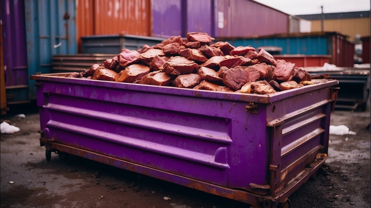 Dumpster Diving Aldi #318  FREE GROCERY SHOPPING!