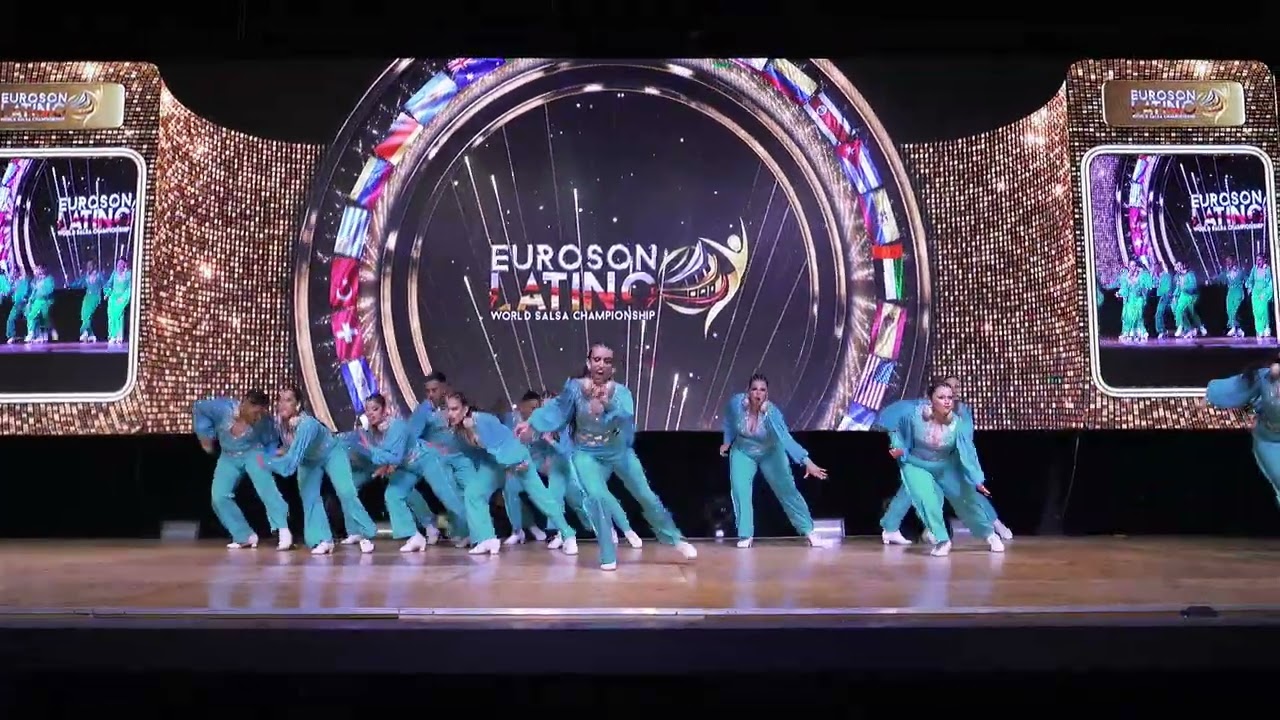 Euroson Latino 2025 - Campeones Mundiales 🏆 - Avs Dance Company - Team Shine Mixto Open