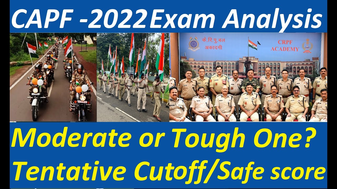 CAPF 2022 TENTATIVE CUTOFF ||  HOW WAS GS PAPER ? #CAPFEXAM #capfac2022 #capfac