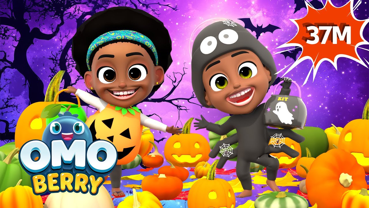 Happy Halloween From OmoBerry | Street Safety Video + More | Read Along Songs + Kids Videos For Kids