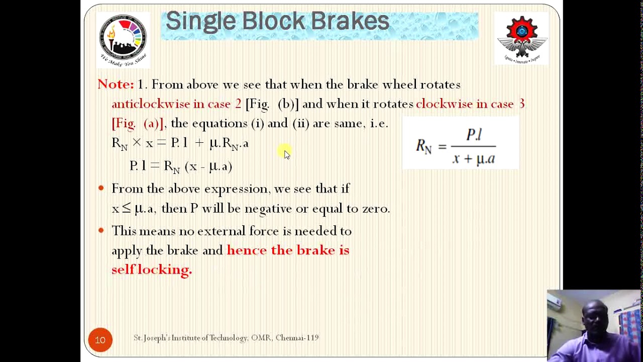 SINGLE BLOCK BRAKE