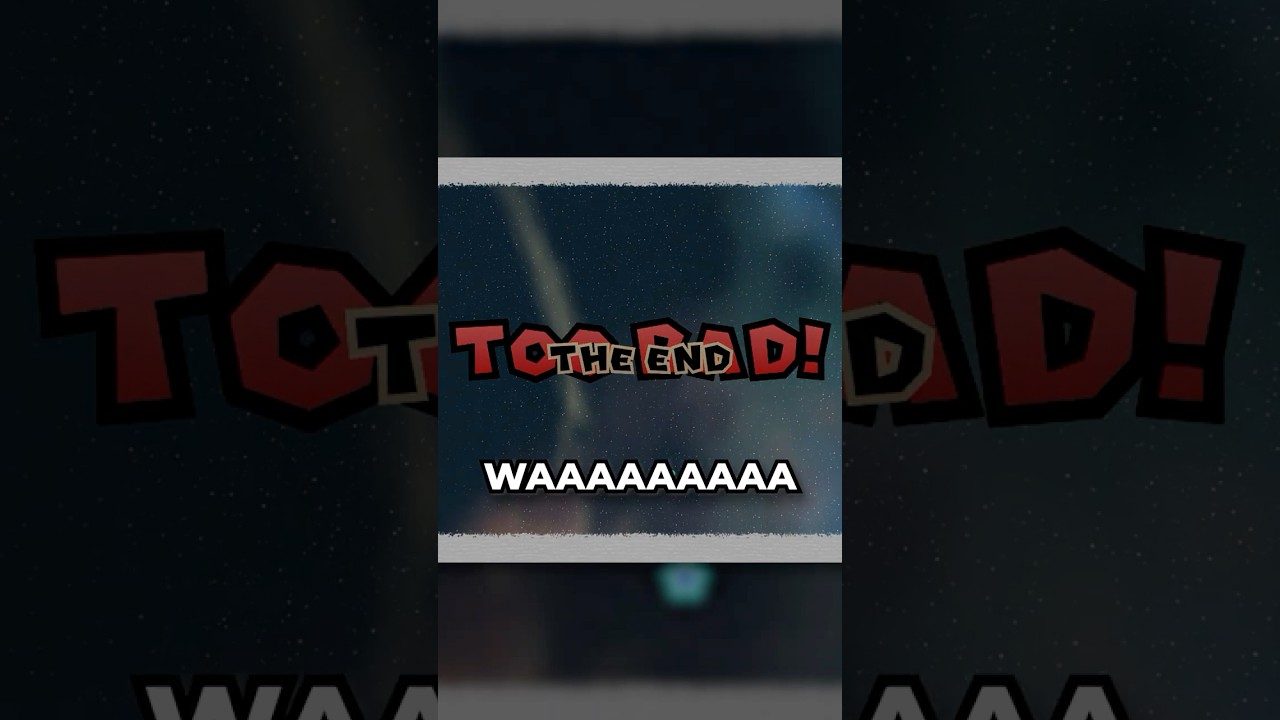 Getting a Game Over in the Credits...