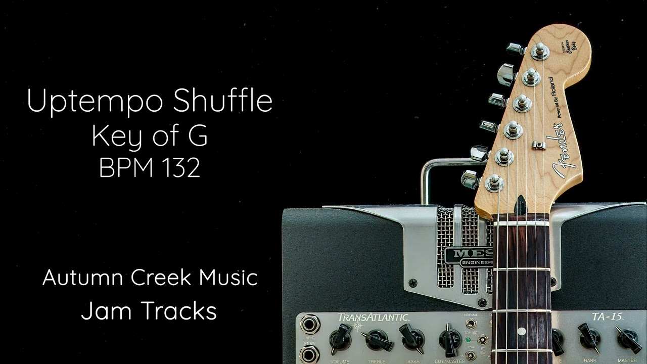 Uptempo Shuffle in G Bpm 132