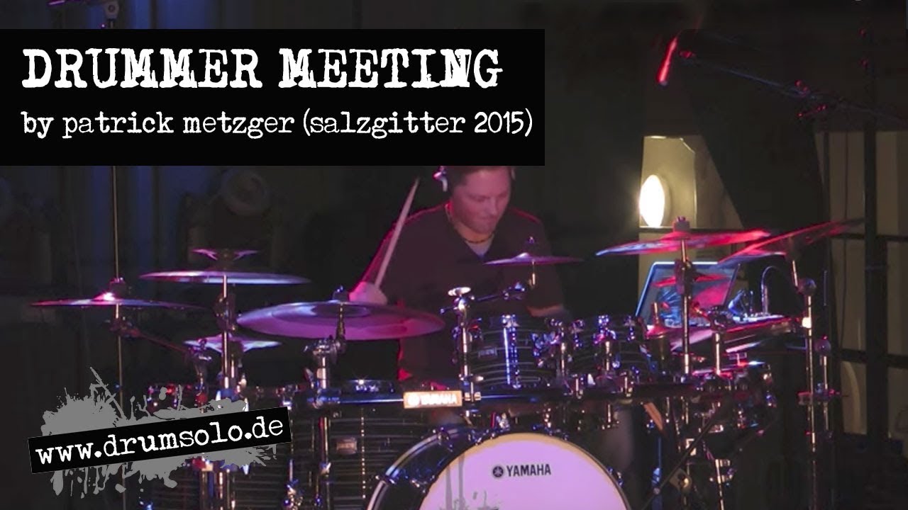Patrick Metzger @ Drummer Meeting Salzgitter 2015