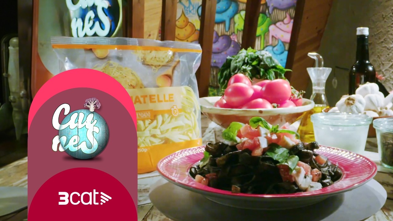 Cuines - Pasta negra amb calamars