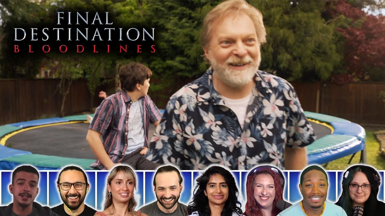 Reactors Reactions to HOWARD USES THE LAWN MOWER | Final Destination Bloodlines (2025)