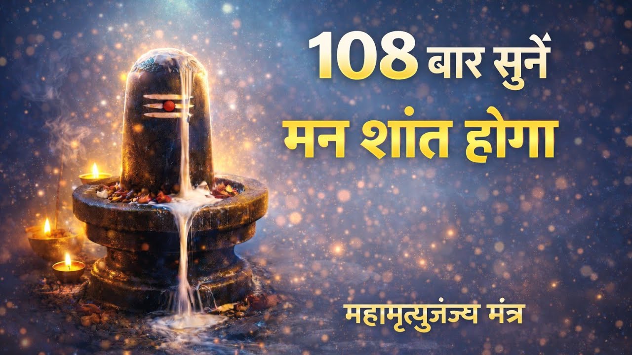 महामृत्युंजय मंत्र 108 बार | शक्तिशाली जप | शांति, सुरक्षा और आरोग्य के लिए | NSD DIKSHA 