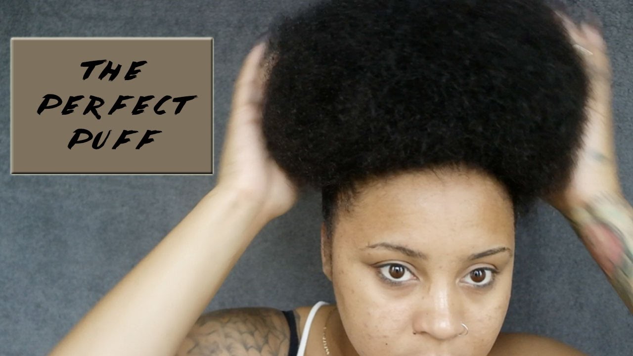 The Perfect Afro Puff