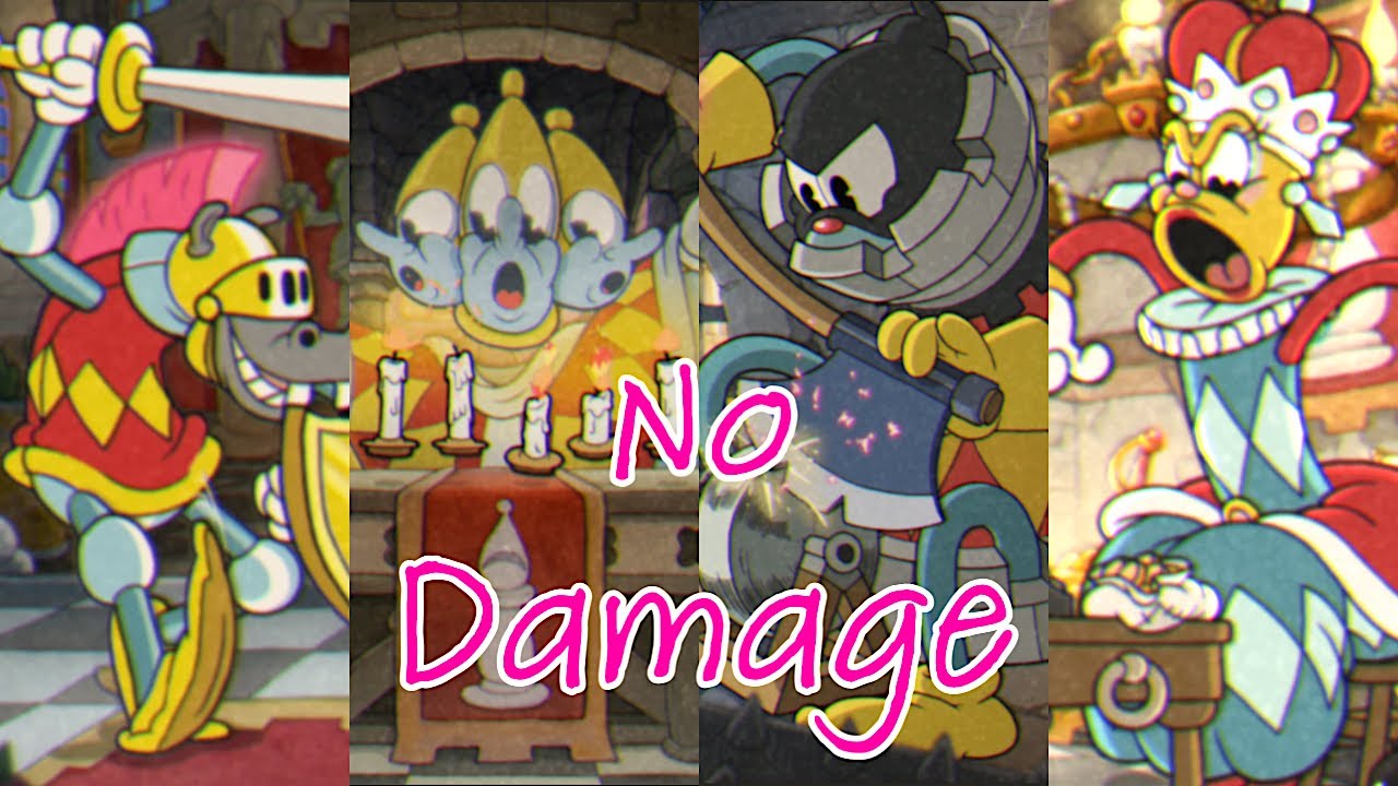 Cuphead DLC - All King's Leap Bosses - No Damage - Full Walkthrough Play as Chalice