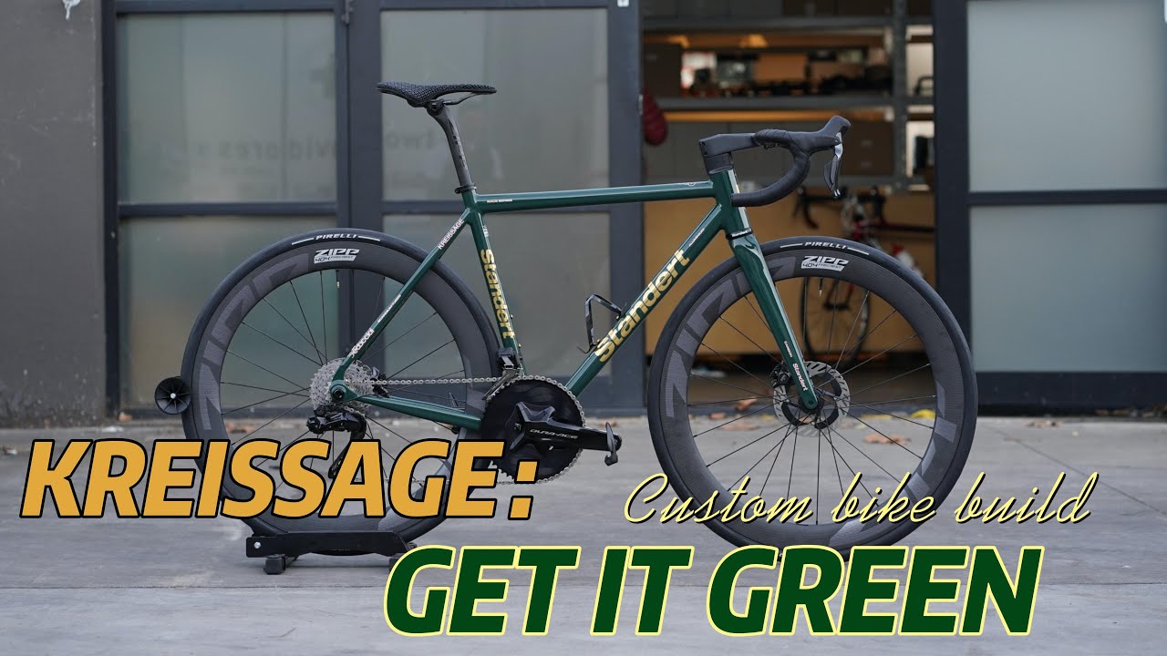 GREEN AND GOLD! Dream Build Bike (Standert Kreissäge RS)
