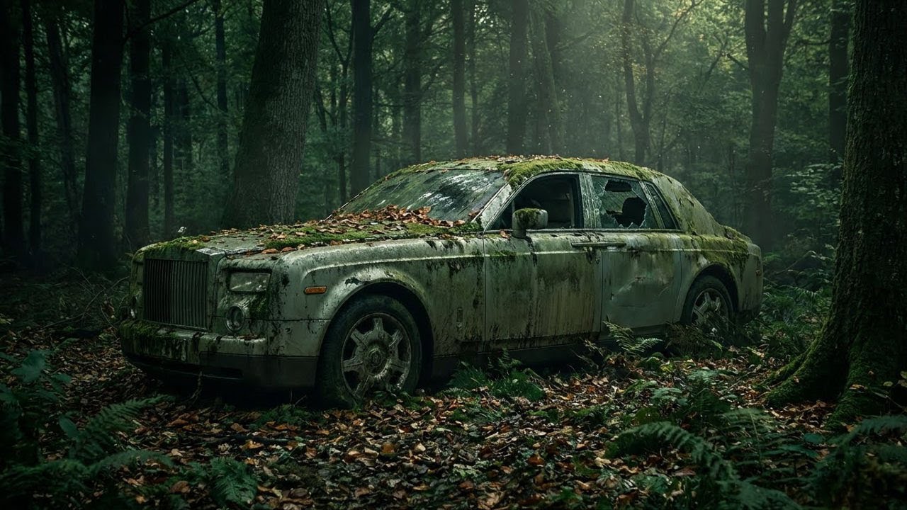 Full Restoration Abandoned Rolls-Royce Phantom – Will It Run Again?
