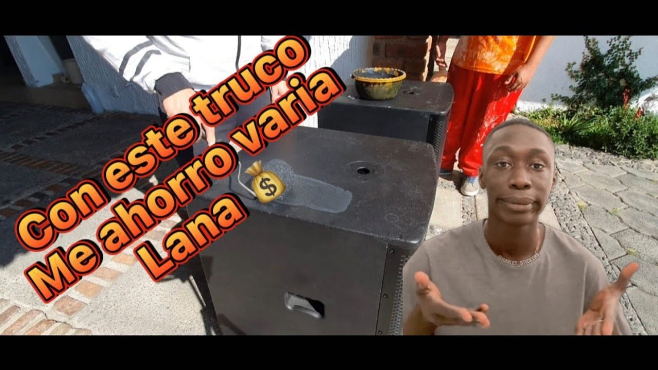 🔥🔥🔥 El mejor tip para texturizar bafles con bajo presupuesto $ 😱😱😱