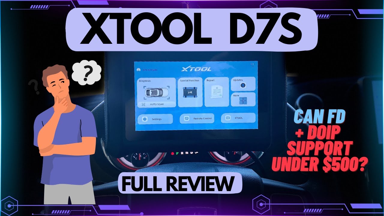 XTOOL D7S: лучший инструмент для сканирования?