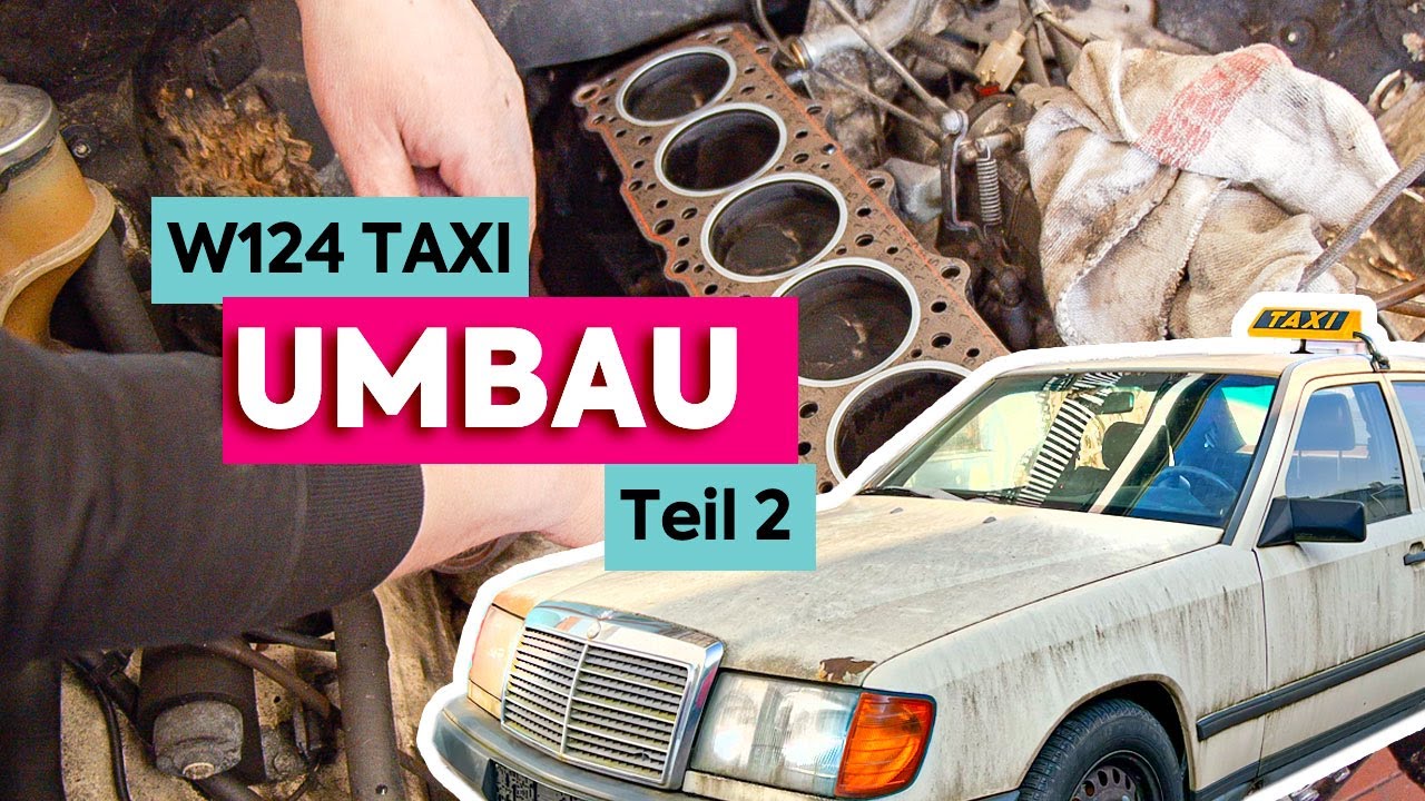 MERCEDES W124 - Der Weg vom Taxi zum Alltagsoldtimer - Wir bauen den Motor wieder zusammen