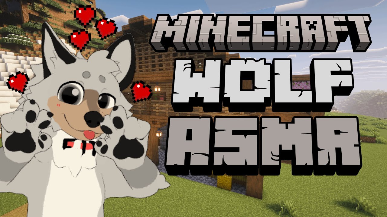 [Furry ASMR] [F4A] [Minecraft] Your Pet Wolf Comforts You After Mining [VRChat]