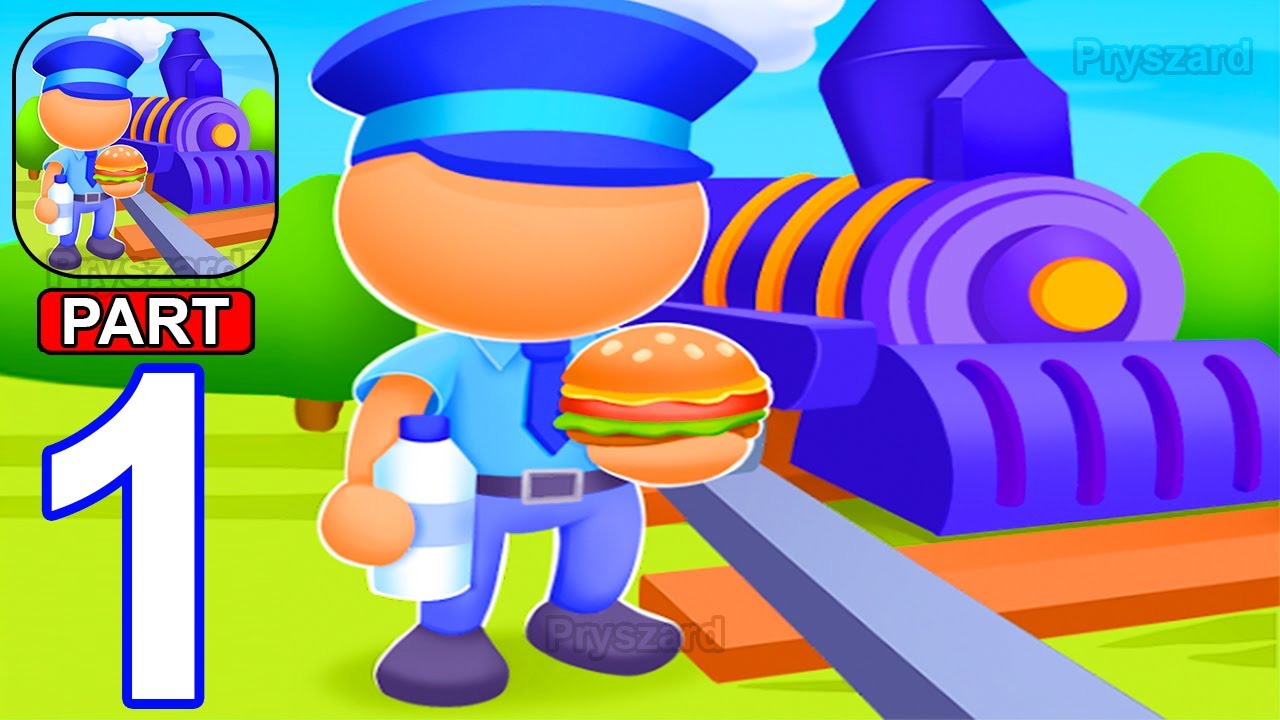 Railroad Masters - Gameplay Walkthrough Part 1 Tutorial Train Station Master Tycoon (Android, iOS)