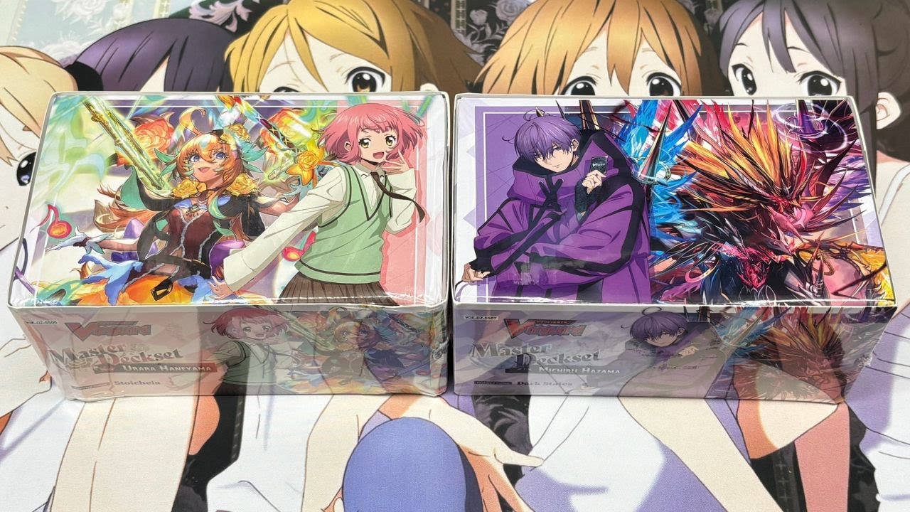 Opening My Cardfight Vanguard Master Decksets Urara Haneyama & Michiru Hazama