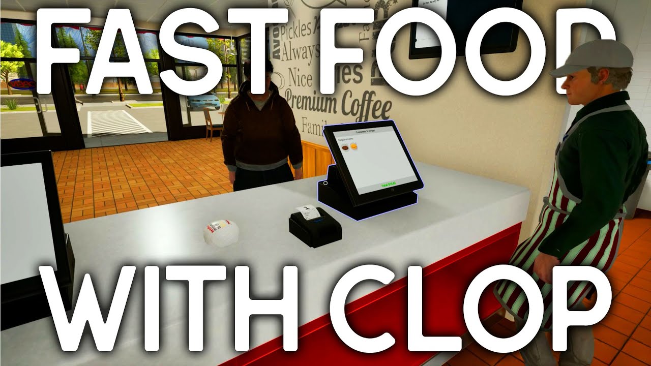 The Opening of Clop N' Bane! | Fast Food Simulator Coop | E01