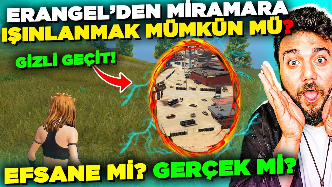 MAÇ İÇİNDE BAŞKA HARİTAYA IŞINLANMAK MÜMKÜN MÜ? PUBG Mobile Efsane Mi? Gerçek Mi?