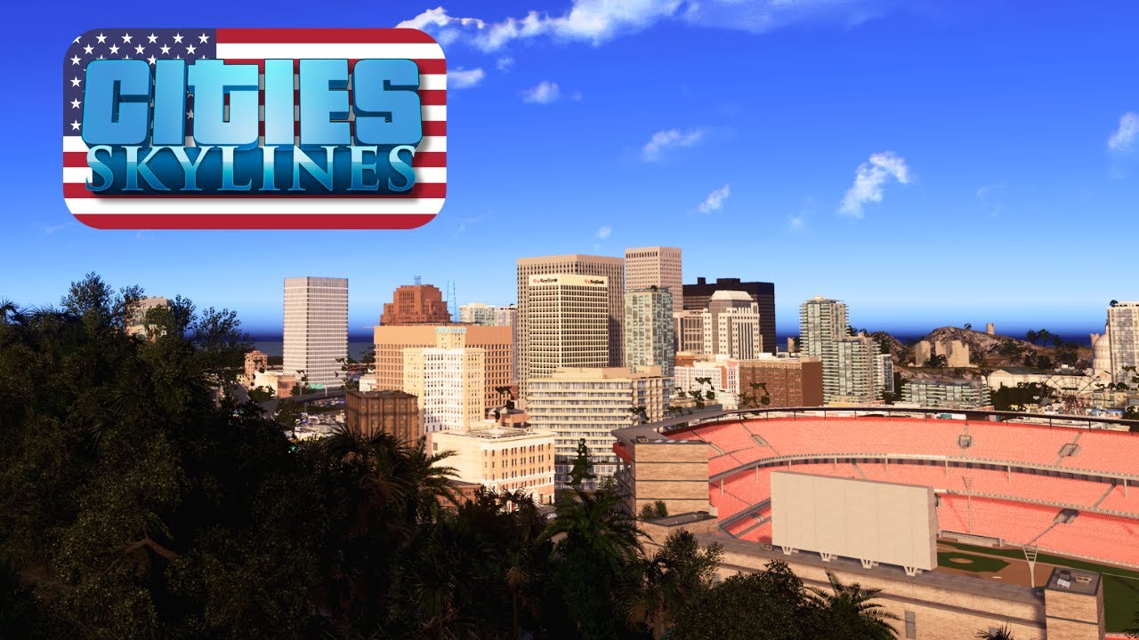 I Recreated An American-style City in Cities Skylines in 2025 - Little USA (Showcase Cinematic)